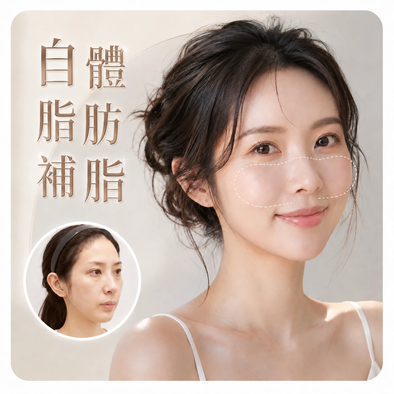 自體脂肪補脂｜整形外科